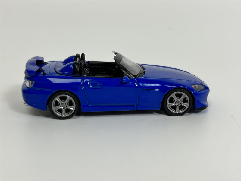 Honda S2000 CR Apex Blue LHD 1:64 Scale Mini GT MGT00554L