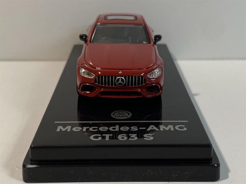 mercedes amg gt 63 s red 1:64 scale paragon 65286r