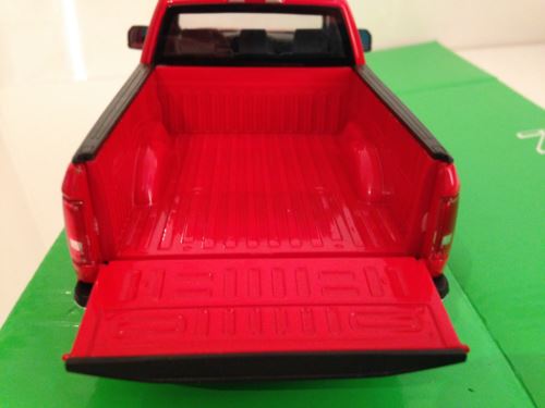 ford f-150 2015 red 1:24 scale welly 24063r new