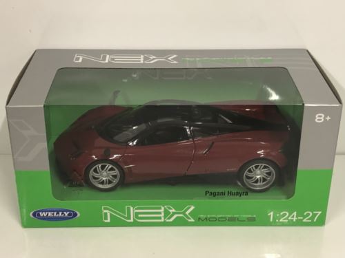 pagani huayra red 2017 1:24-27 scale welly 24088r new boxed