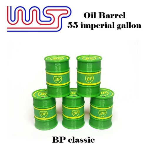 bp classic 5 x barrel drum 1:32 scale slot car track scenery wasp 55