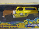 spongebob squarepants figure and 1980 chevy k5 blazer 1:32 jada 31798