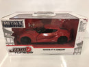 toyota ft-1 concept red jdm tuners 1:32 scale jada 98752