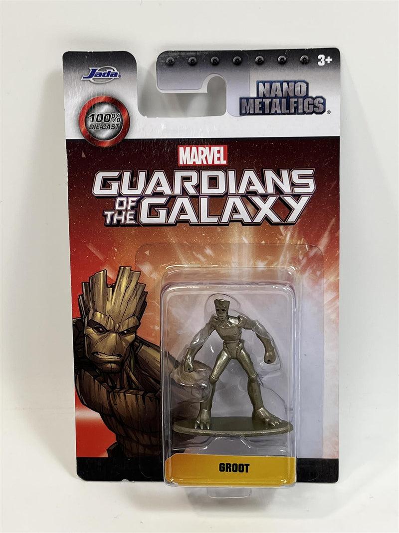 groot guardians of the galaxy nano metal figure 4.5cm jada
