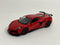 Chevrolet Corvette Z06 Torch Red RHD 1:64 Scale Mini GT MGT00477R