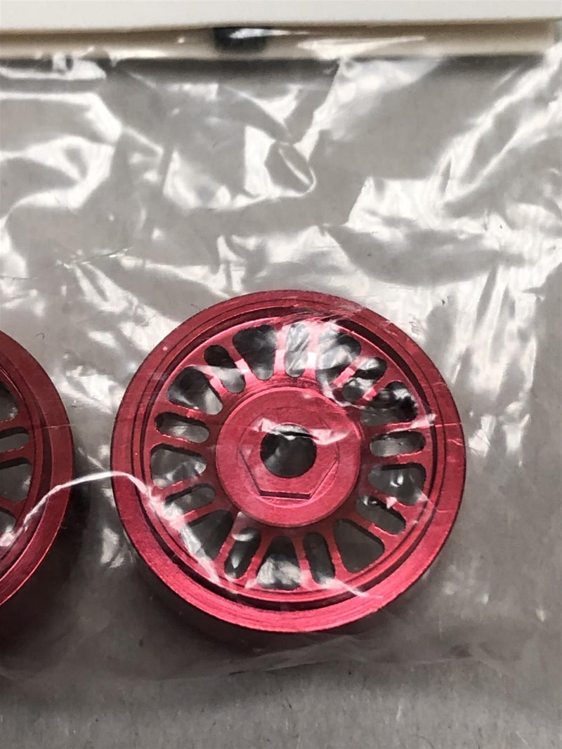 staffs aluminium bbs style wheels in red 16.9x8.5mm staffs38