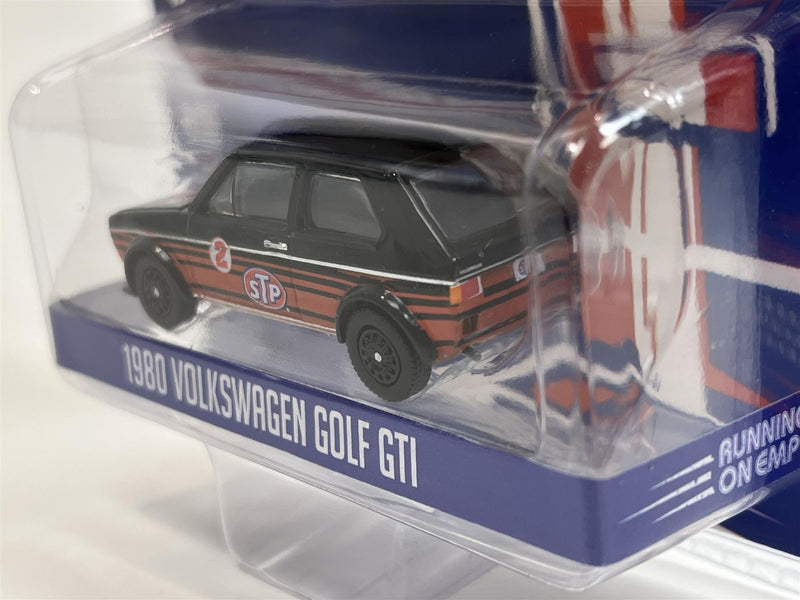 1980 vw volkswagen golf gti stp running on empty 1:64 greenlight 41140d