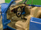 vw volkswagen beetle convertible blue 1:24 scale 22091b