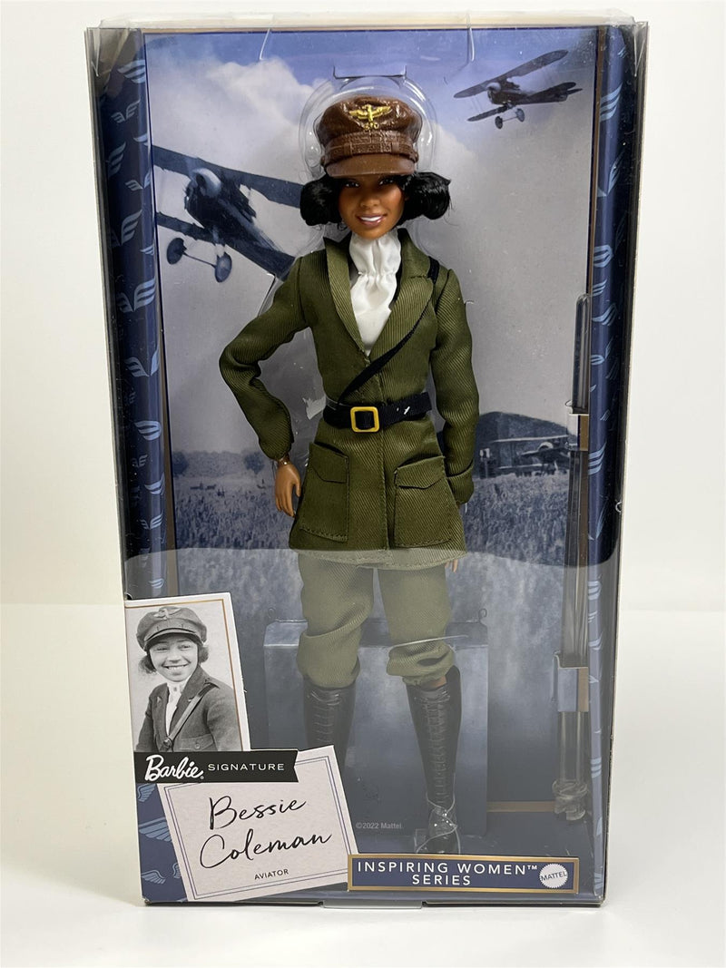 Barbie Signature Inspiring Women Doll Bessie Coleman Mattel HJX36