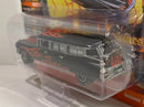 1959 cadillac ambulance black red flames 1:64 johnny lightning jlsf019b