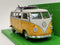 1963 VW Volkswagen T1 Bus Yellow White with Surfboard 1:24 Welly 22095SB22.99