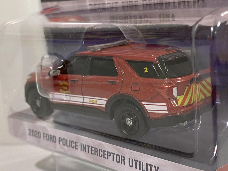 2020 ford police interceptor utility 1:64 scale greenlight 30257