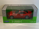 mercedes benz 2012 sl 500 closed roof red 1:24 scale welly 24041r