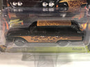 1960 ford country squire black brown flames 1:64 scale johnny lightning jlsf013a