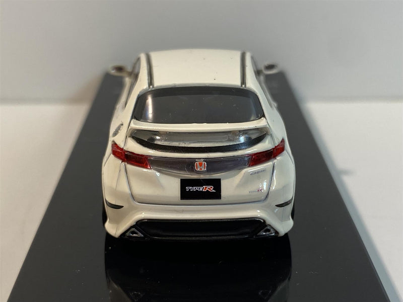 honda civic type r champion white fn2 euro 1:64 scale paragon 65329r