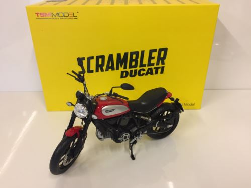 ducati scrambler icon 2015 rosso ducati 1:12 scale tsmmc0004 new