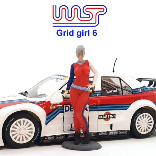 grid girl pit girls track side scenery pit lane unpainted figure gg6