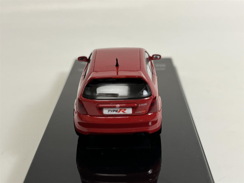 2001 Honda Civic Type R EP3 RHD Milano Red 1:64 Scale Paragon 65343