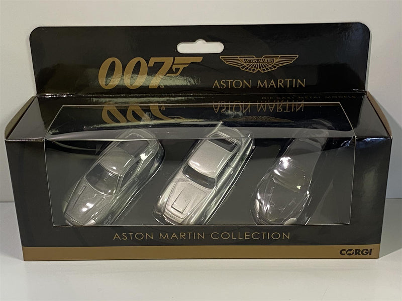 corgi ty99284 james bond 007 3 car aston martin collection new