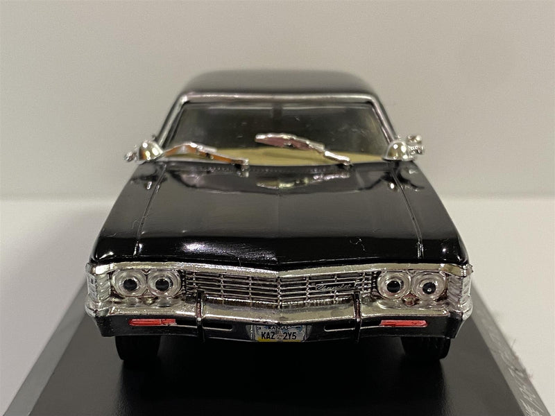 supernatural theme 1967 chevrolet impala sport sedan 1:43 greenlight 86443