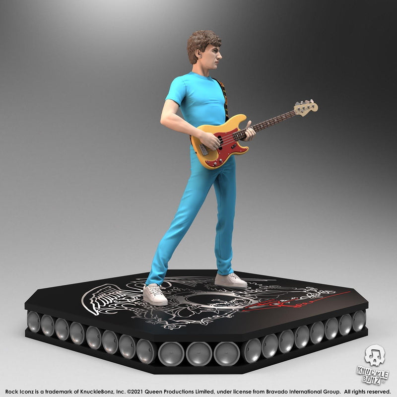 queen john deacon hand cast hand painted limited edition 1:9 scale knucklebonz
