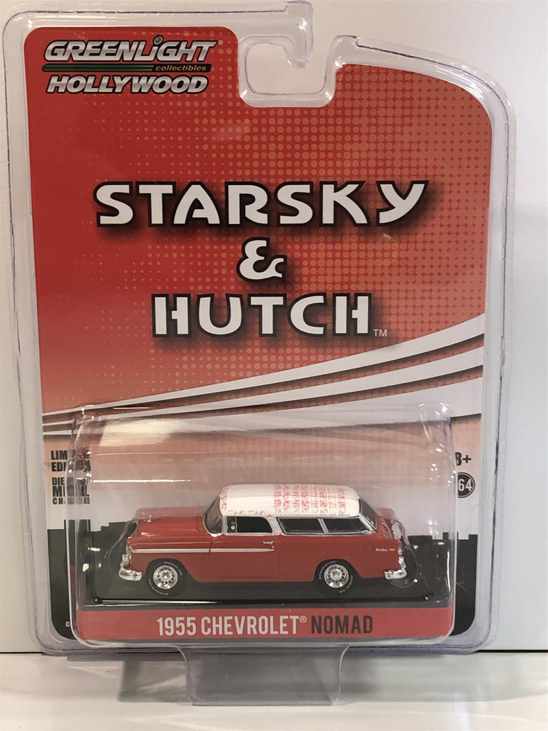 starsky and hutch 1955 chevrolet nomad 1:64 scale greenlight 44855a