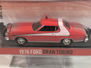 starsky and hutch 1976 ford gran torino weathered 1:64 greenlight 44855f