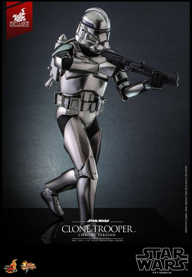 Star Wars Clone Trooper Chrome Version 1:6 Scale Hot Toys 910741