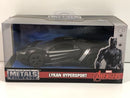 black panther lykan hypersport 1:32 scale jada 30302