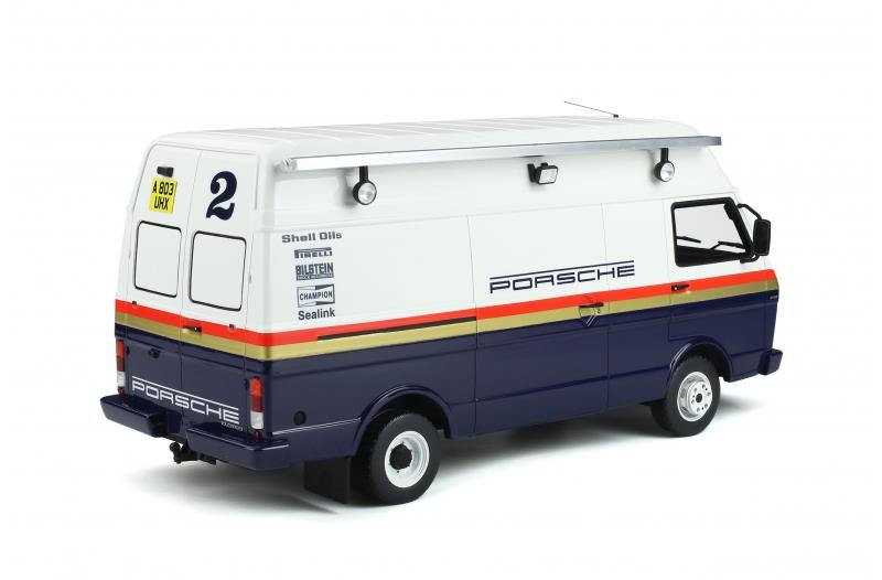 vw volkswagen t35 assistance porsche van 1984 1:18 scale otto 907