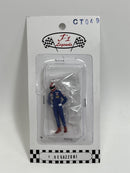 clay regazzoni ferrari metal figure 1:43 scale cartrix ct049a