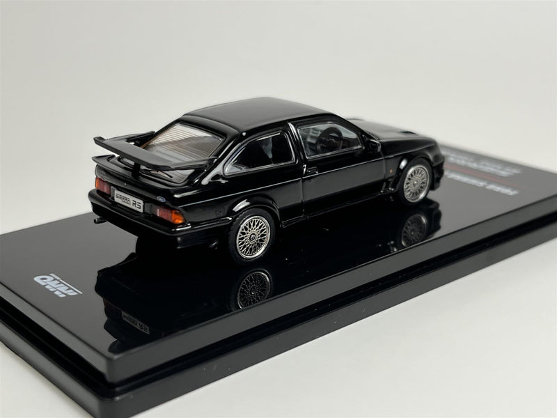 Ford Sierra RS500 Cosworth Black 1:64 Scale Inno 64 IN64RS500BLA