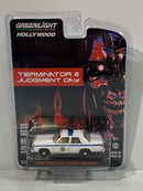 terminator 2 judgement day 1983 ford ltd crown victoria 1:64 greenlight 44920d