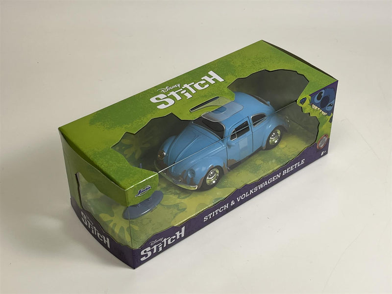 Stitch and Volkswagen Beetle 1:32 Scale Jada 253073001