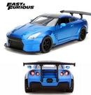 fast and furious brians nissan gt-r r35 ben sopra 1:24 jada