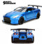 fast and furious brians nissan gt-r r35 ben sopra 1:24 jada