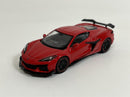 Chevrolet Corvette Z06 Torch Red LHD 1:64 Scale Mini GT MGT00477L