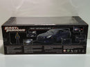 fast and furious brians 2009 nissan gtr figure and working lights 1:18 jada 31142