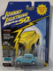 1966 vw volkswagen beetle beat blue johnny lightning 50th year 1:64 jlcg018b