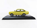 maxichamps 940084100 1975 ford escort yellow 1:43 scale
