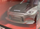 fast and furious nissan 370z silver black 1:32 scale jada 31852