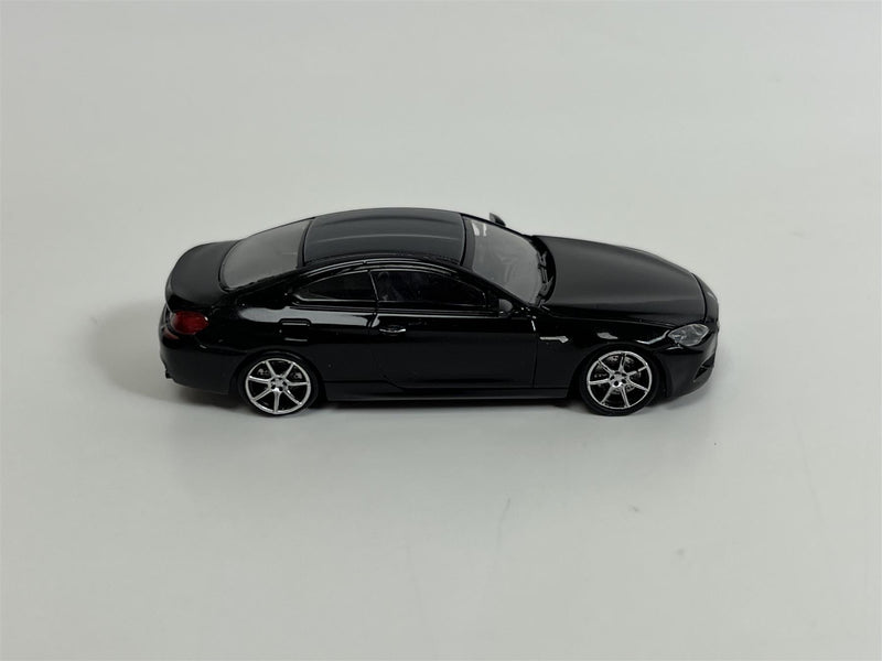 BMW M6 Coupe 2015 Black Metallic 1:87 Scale Minichamps 870027304