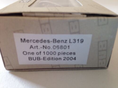 bub mercedes benz l319 06801 limited 1 of 1000 pcs new