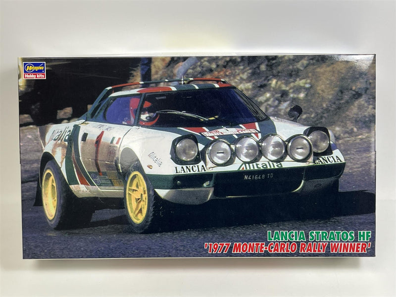 1977 Lancia Stratos HF Monte Carlo Rally Winner 1:24 Scale Hasegawa HMCR32