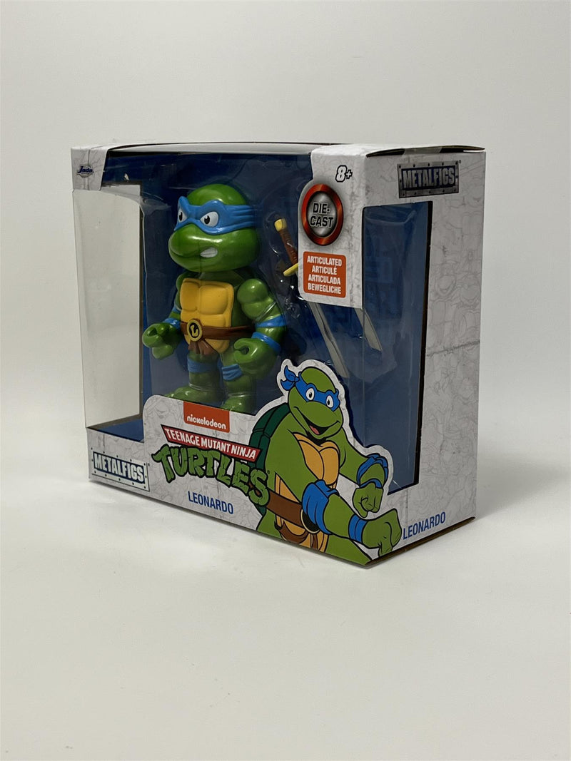 tmnt teenage mutant ninja turtles leonardo 4 inch figure jada 253283000