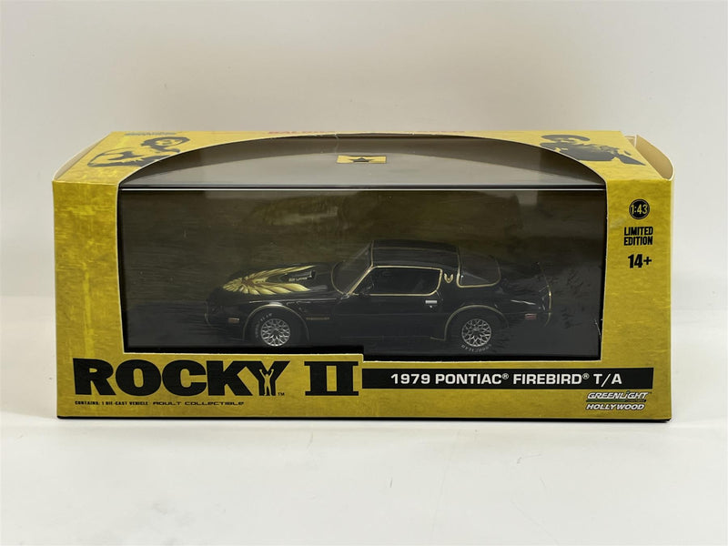 rocky ii 1979 pontiac firebird t/a 1:43 greenlight 86616