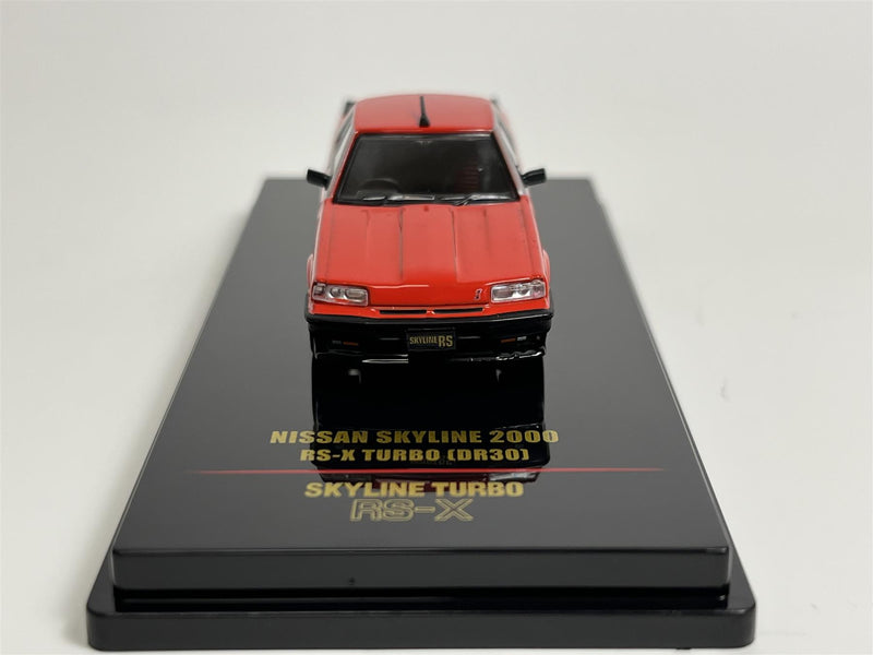 Nissan Skyline 2000 RS X Turbo DR30 Red Black  1:64 Scale Inno 64 IN64R30RED