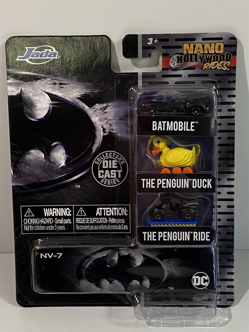 batman return 3 x nano models hollywood rides jada 31616