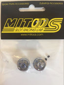 mitoos m068 2 x r11 alloy rims 17.8 x 8.5mm new