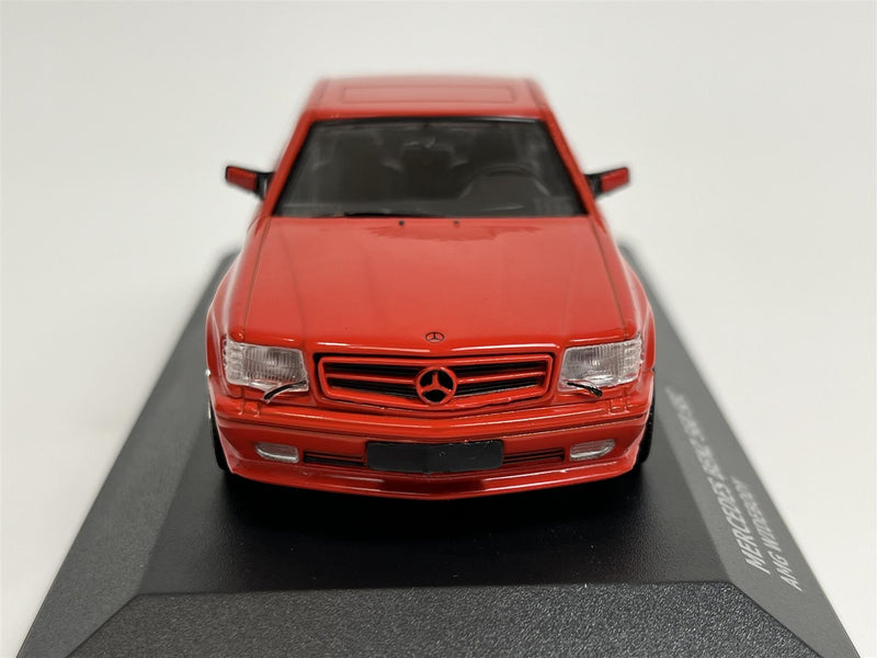 Mercedes Benz 560 SEC AMG Widebody Red 1:43 Scale Solido 4310902